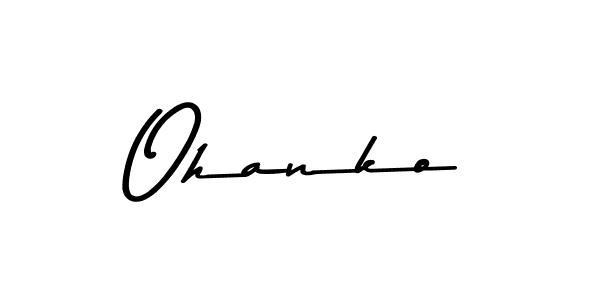 Best and Professional Signature Style for Ohanko. Asem Kandis PERSONAL USE Best Signature Style Collection. Ohanko signature style 9 images and pictures png