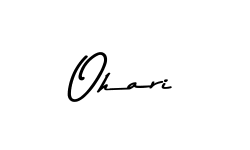 You should practise on your own different ways (Asem Kandis PERSONAL USE) to write your name (Ohari) in signature. don't let someone else do it for you. Ohari signature style 9 images and pictures png