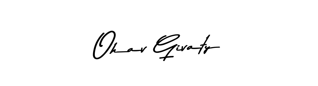 Here are the top 10 professional signature styles for the name Ohav Givaty. These are the best autograph styles you can use for your name. Ohav Givaty signature style 9 images and pictures png