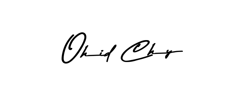 Similarly Asem Kandis PERSONAL USE is the best handwritten signature design. Signature creator online .You can use it as an online autograph creator for name Ohid Chy. Ohid Chy signature style 9 images and pictures png