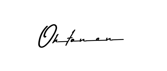 This is the best signature style for the Ohtonen name. Also you like these signature font (Asem Kandis PERSONAL USE). Mix name signature. Ohtonen signature style 9 images and pictures png