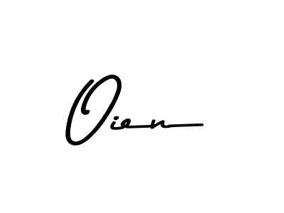 The best way (Asem Kandis PERSONAL USE) to make a short signature is to pick only two or three words in your name. The name Oien include a total of six letters. For converting this name. Oien signature style 9 images and pictures png