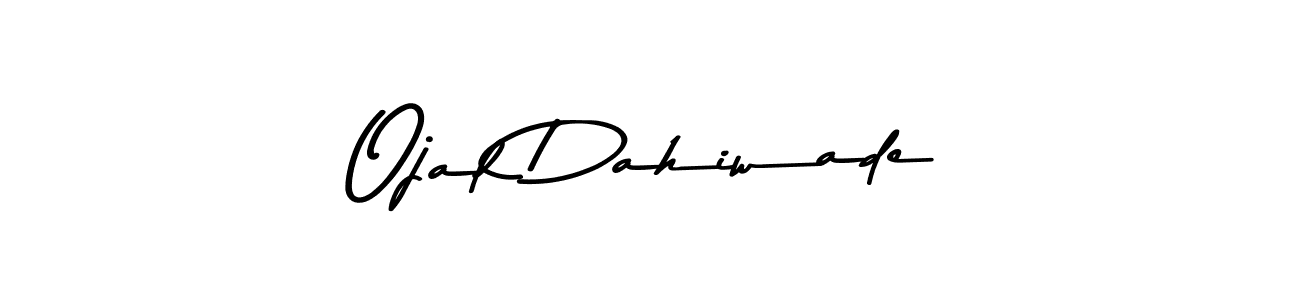 Make a beautiful signature design for name Ojal Dahiwade. Use this online signature maker to create a handwritten signature for free. Ojal Dahiwade signature style 9 images and pictures png