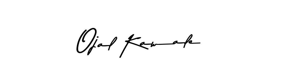 The best way (Asem Kandis PERSONAL USE) to make a short signature is to pick only two or three words in your name. The name Ojal Kawale include a total of six letters. For converting this name. Ojal Kawale signature style 9 images and pictures png
