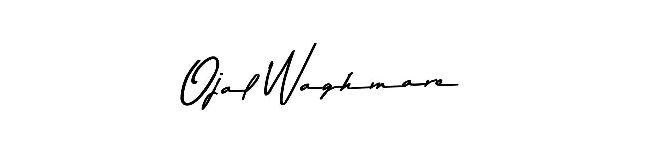 Use a signature maker to create a handwritten signature online. With this signature software, you can design (Asem Kandis PERSONAL USE) your own signature for name Ojal Waghmare. Ojal Waghmare signature style 9 images and pictures png