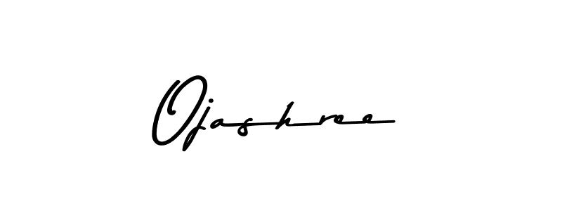 Ojashree stylish signature style. Best Handwritten Sign (Asem Kandis PERSONAL USE) for my name. Handwritten Signature Collection Ideas for my name Ojashree. Ojashree signature style 9 images and pictures png