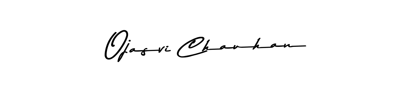 Ojasvi Chauhan stylish signature style. Best Handwritten Sign (Asem Kandis PERSONAL USE) for my name. Handwritten Signature Collection Ideas for my name Ojasvi Chauhan. Ojasvi Chauhan signature style 9 images and pictures png