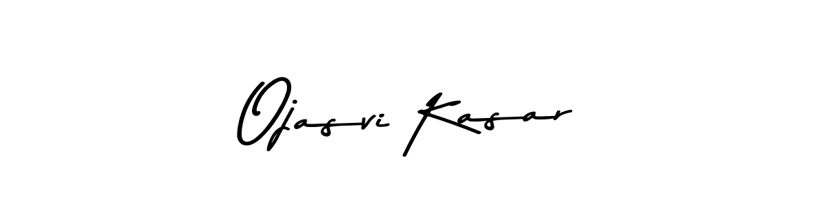 How to make Ojasvi Kasar signature? Asem Kandis PERSONAL USE is a professional autograph style. Create handwritten signature for Ojasvi Kasar name. Ojasvi Kasar signature style 9 images and pictures png