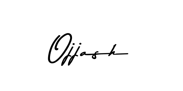 How to make Ojjash name signature. Use Asem Kandis PERSONAL USE style for creating short signs online. This is the latest handwritten sign. Ojjash signature style 9 images and pictures png