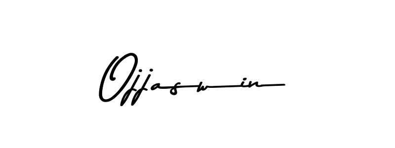 How to make Ojjaswin name signature. Use Asem Kandis PERSONAL USE style for creating short signs online. This is the latest handwritten sign. Ojjaswin signature style 9 images and pictures png