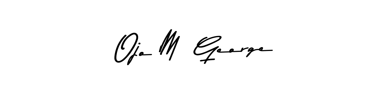 Once you've used our free online signature maker to create your best signature Asem Kandis PERSONAL USE style, it's time to enjoy all of the benefits that Ojo M  George name signing documents. Ojo M  George signature style 9 images and pictures png