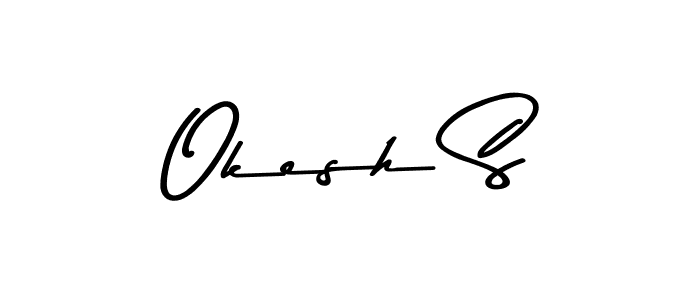 Best and Professional Signature Style for Okesh S. Asem Kandis PERSONAL USE Best Signature Style Collection. Okesh S signature style 9 images and pictures png