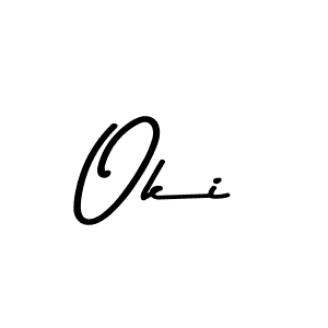 Oki stylish signature style. Best Handwritten Sign (Asem Kandis PERSONAL USE) for my name. Handwritten Signature Collection Ideas for my name Oki. Oki signature style 9 images and pictures png