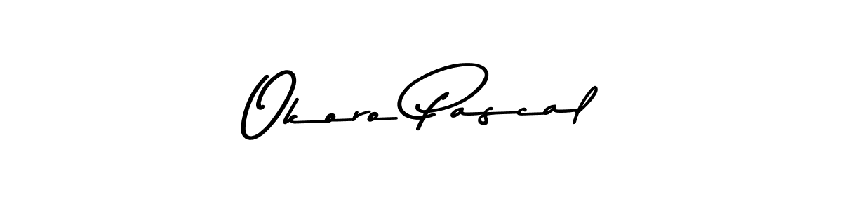 Here are the top 10 professional signature styles for the name Okoro Pascal. These are the best autograph styles you can use for your name. Okoro Pascal signature style 9 images and pictures png