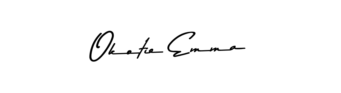 You can use this online signature creator to create a handwritten signature for the name Okotie Emma. This is the best online autograph maker. Okotie Emma signature style 9 images and pictures png