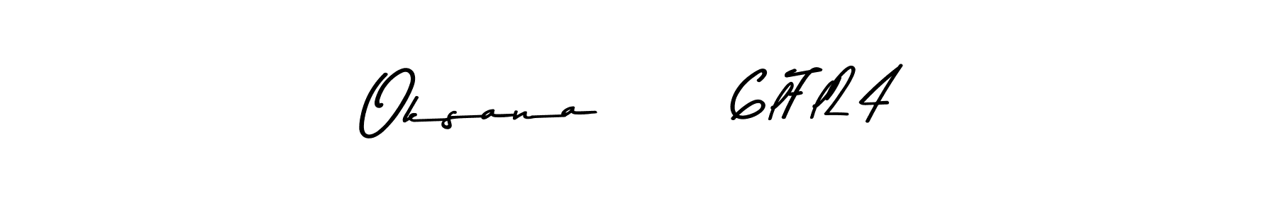 Once you've used our free online signature maker to create your best signature Asem Kandis PERSONAL USE style, it's time to enjoy all of the benefits that Oksana      6l7l24 name signing documents. Oksana      6l7l24 signature style 9 images and pictures png