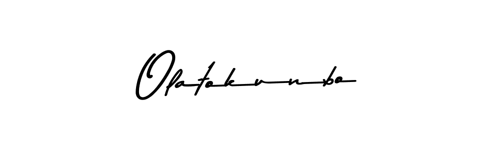 Use a signature maker to create a handwritten signature online. With this signature software, you can design (Asem Kandis PERSONAL USE) your own signature for name Olatokunbo. Olatokunbo signature style 9 images and pictures png