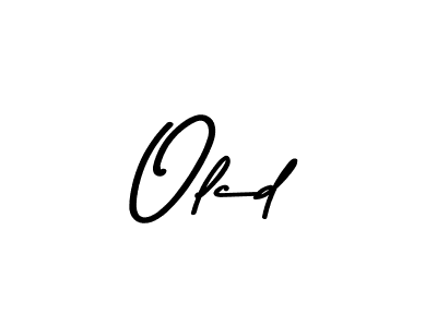 Design your own signature with our free online signature maker. With this signature software, you can create a handwritten (Asem Kandis PERSONAL USE) signature for name Olcd. Olcd signature style 9 images and pictures png