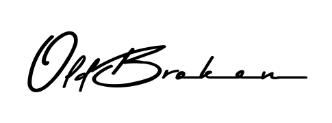 Old Broken stylish signature style. Best Handwritten Sign (Asem Kandis PERSONAL USE) for my name. Handwritten Signature Collection Ideas for my name Old Broken. Old Broken signature style 9 images and pictures png
