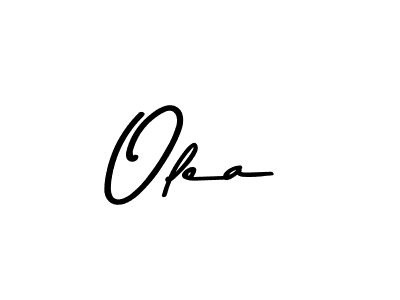 How to make Olea name signature. Use Asem Kandis PERSONAL USE style for creating short signs online. This is the latest handwritten sign. Olea signature style 9 images and pictures png