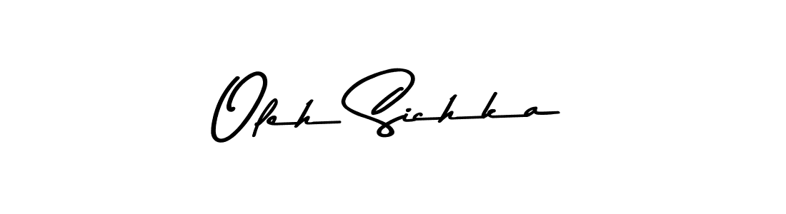 Make a beautiful signature design for name Oleh Sichka. Use this online signature maker to create a handwritten signature for free. Oleh Sichka signature style 9 images and pictures png