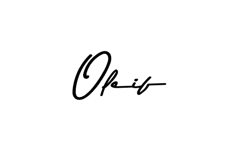 Also we have Oleif name is the best signature style. Create professional handwritten signature collection using Asem Kandis PERSONAL USE autograph style. Oleif signature style 9 images and pictures png