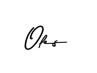 Use a signature maker to create a handwritten signature online. With this signature software, you can design (Asem Kandis PERSONAL USE) your own signature for name Oles. Oles signature style 9 images and pictures png