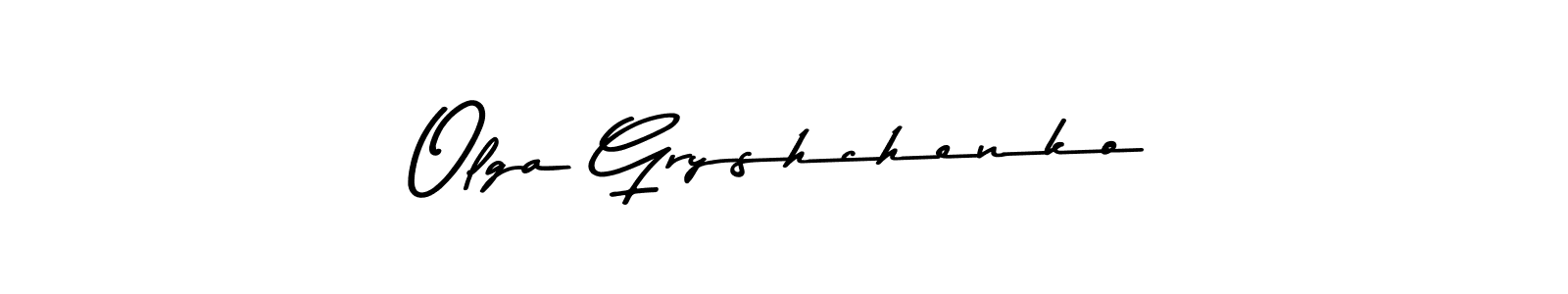 It looks lik you need a new signature style for name Olga Gryshchenko. Design unique handwritten (Asem Kandis PERSONAL USE) signature with our free signature maker in just a few clicks. Olga Gryshchenko signature style 9 images and pictures png