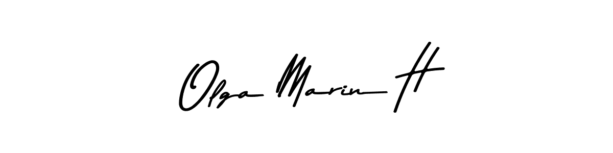 You can use this online signature creator to create a handwritten signature for the name Olga Marin H. This is the best online autograph maker. Olga Marin H signature style 9 images and pictures png