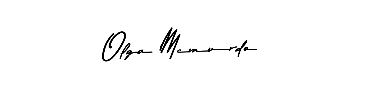 Asem Kandis PERSONAL USE is a professional signature style that is perfect for those who want to add a touch of class to their signature. It is also a great choice for those who want to make their signature more unique. Get Olga Mcmurdo name to fancy signature for free. Olga Mcmurdo signature style 9 images and pictures png