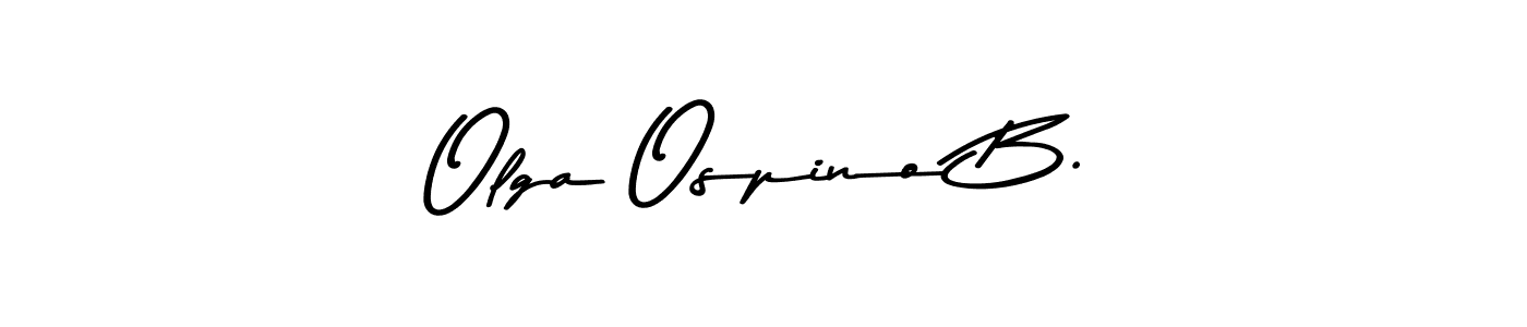 Best and Professional Signature Style for Olga Ospino B.. Asem Kandis PERSONAL USE Best Signature Style Collection. Olga Ospino B. signature style 9 images and pictures png
