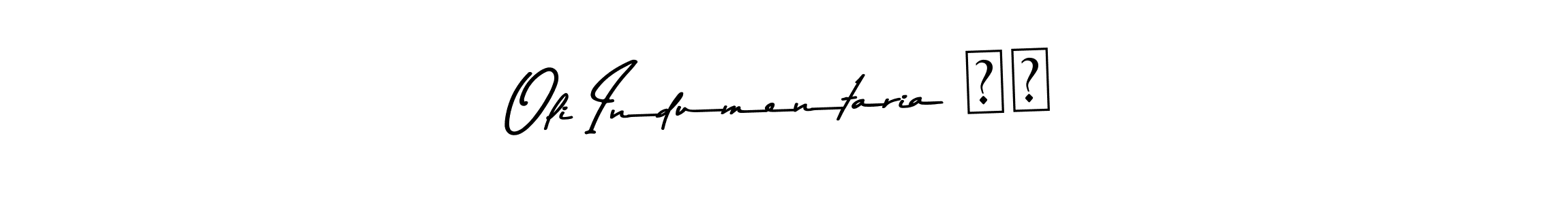 Similarly Asem Kandis PERSONAL USE is the best handwritten signature design. Signature creator online .You can use it as an online autograph creator for name Oli Indumentaria ♥️. Oli Indumentaria ♥️ signature style 9 images and pictures png