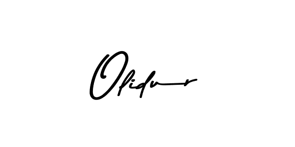 Make a beautiful signature design for name Olidur. With this signature (Asem Kandis PERSONAL USE) style, you can create a handwritten signature for free. Olidur signature style 9 images and pictures png