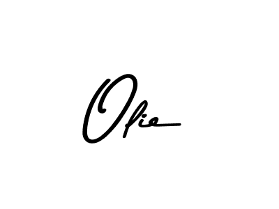 You should practise on your own different ways (Asem Kandis PERSONAL USE) to write your name (Olie) in signature. don't let someone else do it for you. Olie signature style 9 images and pictures png