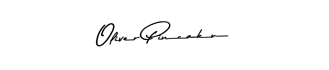 if you are searching for the best signature style for your name Oliver Pincaku. so please give up your signature search. here we have designed multiple signature styles  using Asem Kandis PERSONAL USE. Oliver Pincaku signature style 9 images and pictures png