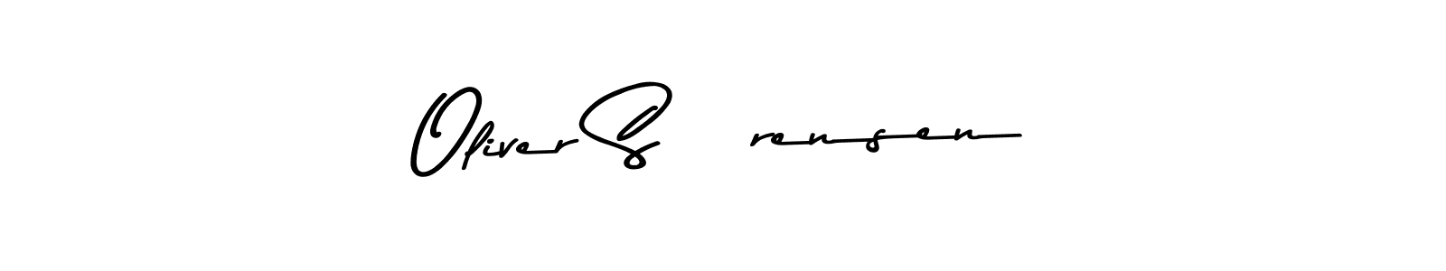 You should practise on your own different ways (Asem Kandis PERSONAL USE) to write your name (Oliver SØrensen) in signature. don't let someone else do it for you. Oliver SØrensen signature style 9 images and pictures png