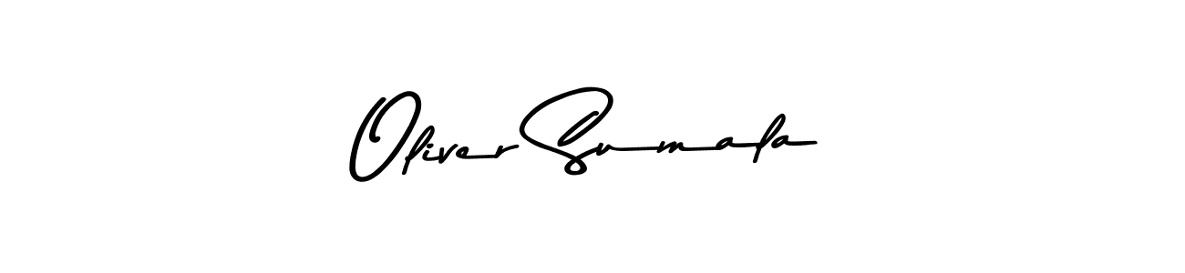 Use a signature maker to create a handwritten signature online. With this signature software, you can design (Asem Kandis PERSONAL USE) your own signature for name Oliver Sumala. Oliver Sumala signature style 9 images and pictures png