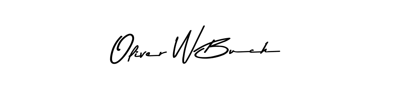 Similarly Asem Kandis PERSONAL USE is the best handwritten signature design. Signature creator online .You can use it as an online autograph creator for name Oliver W Buch. Oliver W Buch signature style 9 images and pictures png