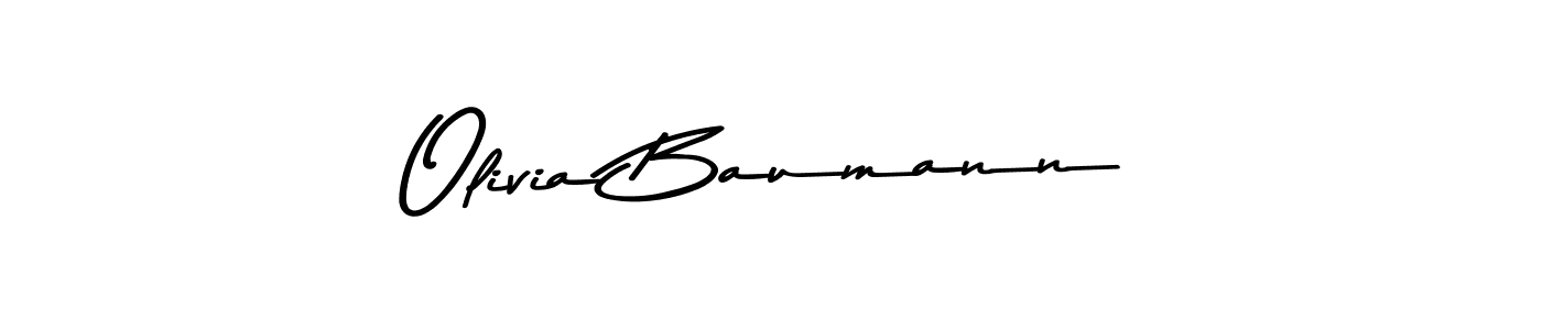 Create a beautiful signature design for name Olivia Baumann. With this signature (Asem Kandis PERSONAL USE) fonts, you can make a handwritten signature for free. Olivia Baumann signature style 9 images and pictures png