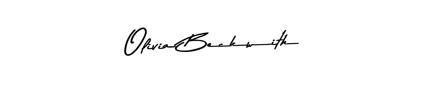 Also we have Olivia Beckwith name is the best signature style. Create professional handwritten signature collection using Asem Kandis PERSONAL USE autograph style. Olivia Beckwith signature style 9 images and pictures png