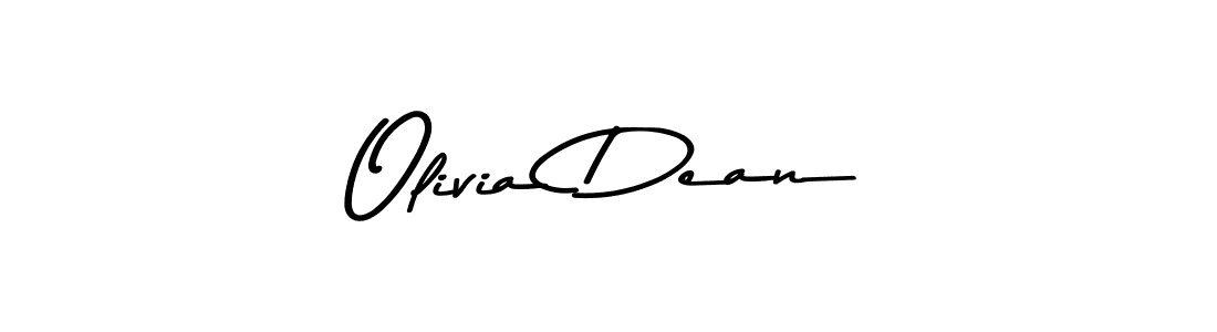 Create a beautiful signature design for name Olivia Dean. With this signature (Asem Kandis PERSONAL USE) fonts, you can make a handwritten signature for free. Olivia Dean signature style 9 images and pictures png