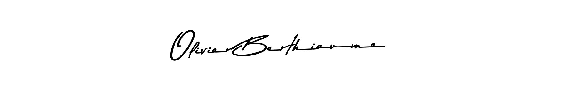 Asem Kandis PERSONAL USE is a professional signature style that is perfect for those who want to add a touch of class to their signature. It is also a great choice for those who want to make their signature more unique. Get Olivier Berthiaume name to fancy signature for free. Olivier Berthiaume signature style 9 images and pictures png