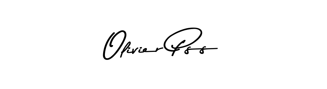 How to make Olivier Pss signature? Asem Kandis PERSONAL USE is a professional autograph style. Create handwritten signature for Olivier Pss name. Olivier Pss signature style 9 images and pictures png