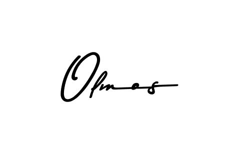 How to make Olmos signature? Asem Kandis PERSONAL USE is a professional autograph style. Create handwritten signature for Olmos name. Olmos signature style 9 images and pictures png