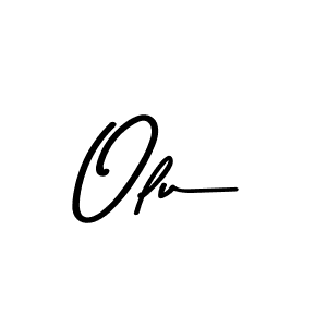 How to make Olu name signature. Use Asem Kandis PERSONAL USE style for creating short signs online. This is the latest handwritten sign. Olu signature style 9 images and pictures png