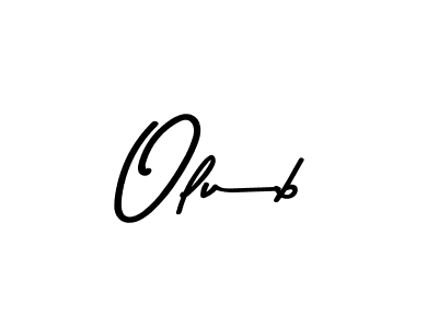 Asem Kandis PERSONAL USE is a professional signature style that is perfect for those who want to add a touch of class to their signature. It is also a great choice for those who want to make their signature more unique. Get Olub name to fancy signature for free. Olub signature style 9 images and pictures png