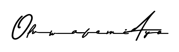 Download transparent PNG signature for name Oluwafemi Ayo styled with Asem Kandis PERSONAL USE font. Ready to paste directly into PDF and Word agreements. Oluwafemi Ayo signature style 9 images and pictures png