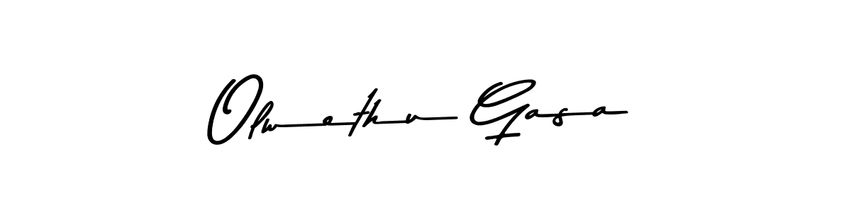 Also we have Olwethu Gasa name is the best signature style. Create professional handwritten signature collection using Asem Kandis PERSONAL USE autograph style. Olwethu Gasa signature style 9 images and pictures png