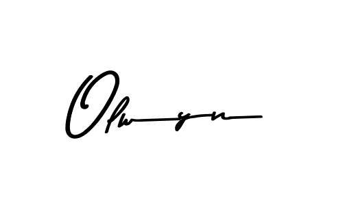 How to make Olwyn signature? Asem Kandis PERSONAL USE is a professional autograph style. Create handwritten signature for Olwyn name. Olwyn signature style 9 images and pictures png