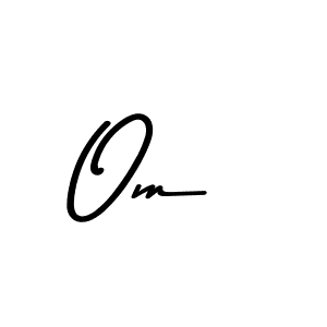 Use a signature maker to create a handwritten signature online. With this signature software, you can design (Asem Kandis PERSONAL USE) your own signature for name Om . Om  signature style 9 images and pictures png
